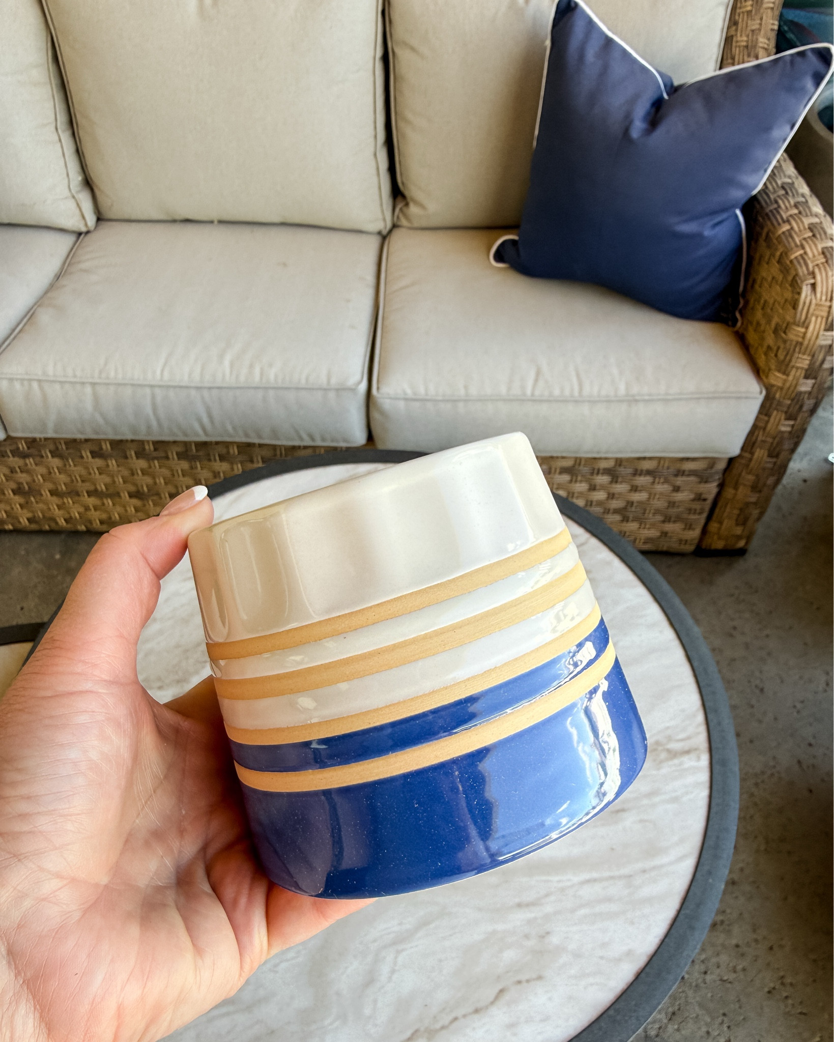 Blue Striped 2 Wick Medium Candle Threshold Studio McGee Coastal Decor #patiorefresh #summerpatio #summerdecor

#LTKdayinmylife #LTKHome #LTKSwim