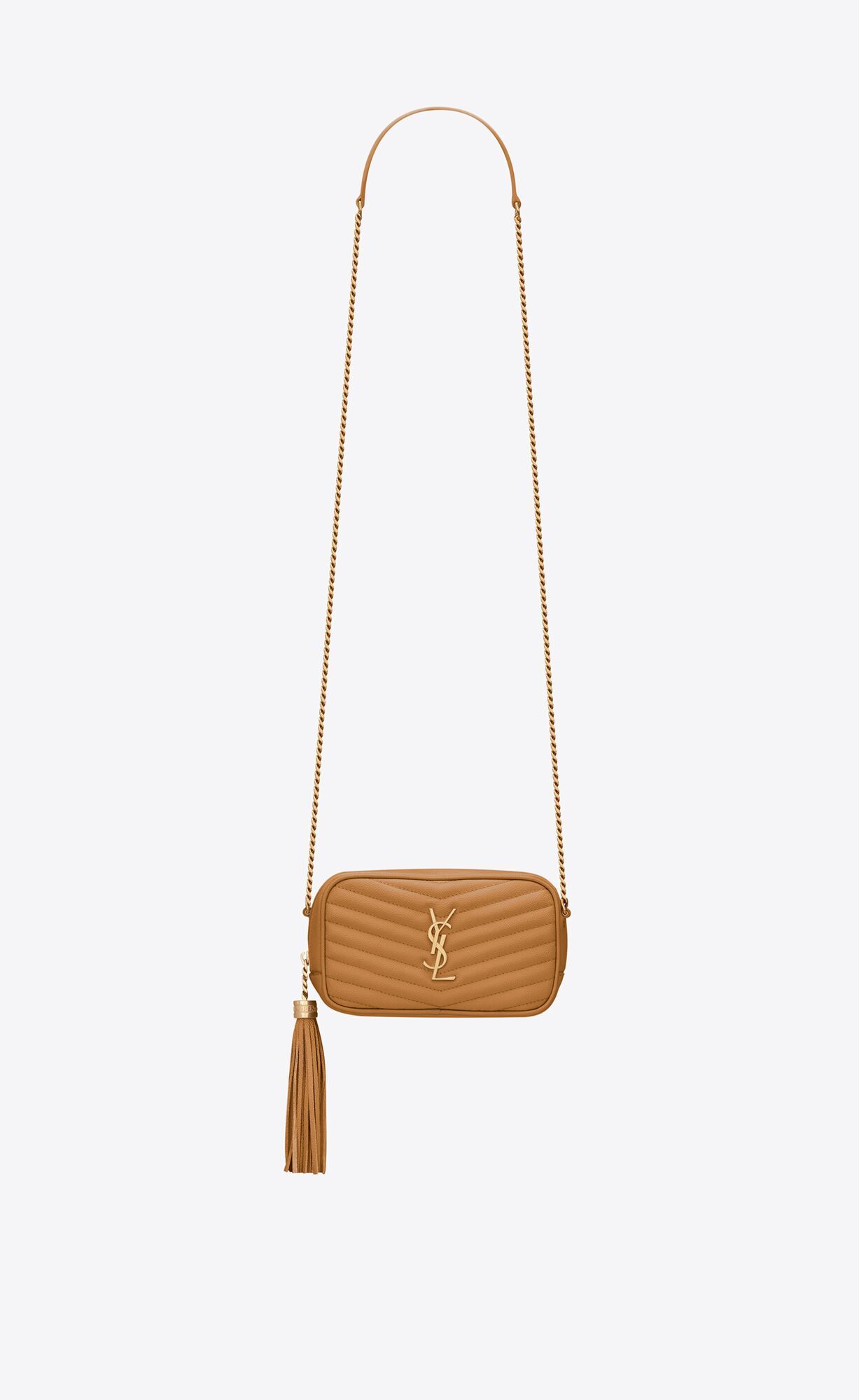 lou mini bag in grain de poudre embossed leather | Saint Laurent Inc. (Global)