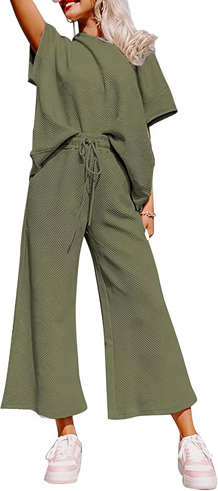 SHEWIN Women Two Piece Sets Business Casual Work Vacation Airport Outfits 2026 | Amazon (US)