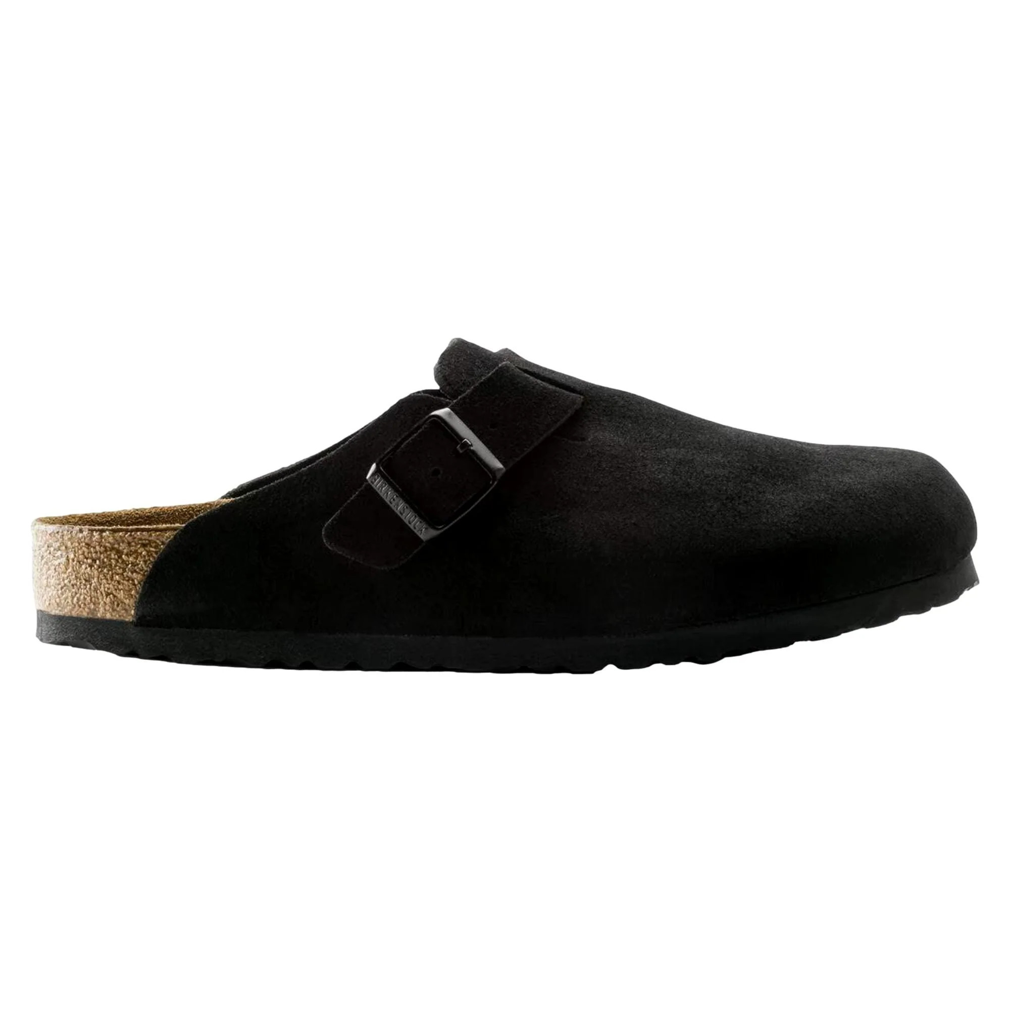 Women's Birkenstock Boston BS Black 660473 | Shop Simon