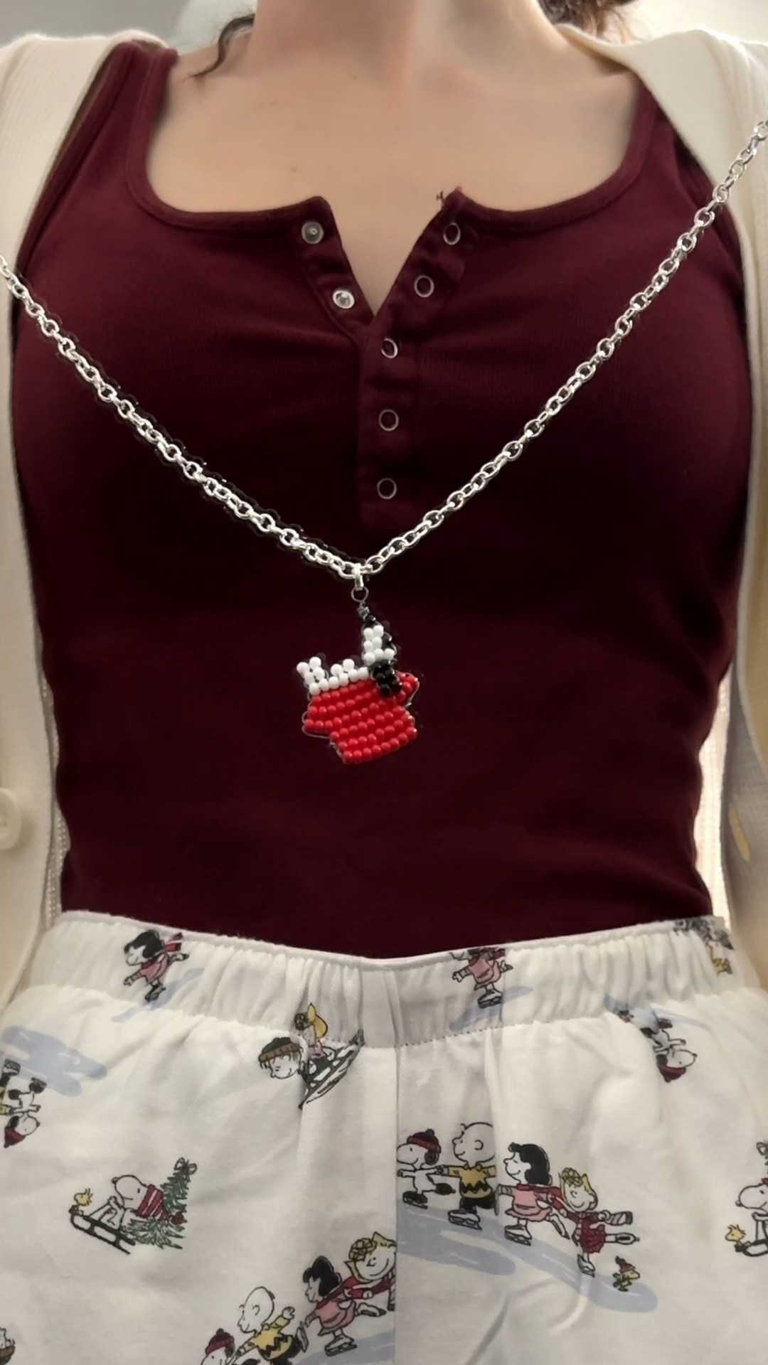 12 days of christmas outfits 🎄day 1

ok so they’re technically pajamas (from @hollister - the @Snoopy print on these was too cute to pass up) 

but I promise the rest of the days will be “proper” outfits - and ofc I had to do a diy project to go with each one! This time I made a snoopy inspired necklace out of seed beads - I have so many christmas crafts planned, getting started on those soon! ♥️

#christmasoutfits #christmaspajamas #diygifts 

#LTKHoliday #LTKootd #LTKGiftGuide