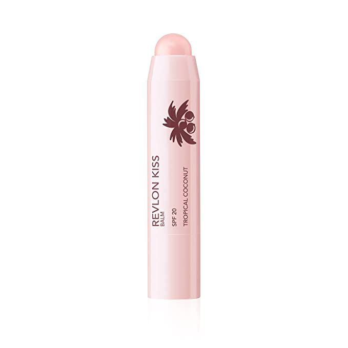 Lip Balm by Revlon, Kiss Tinted Lip Balm, Face Makeup with Lasting Hydration, SPF 20, Infused wit... | Amazon (US)