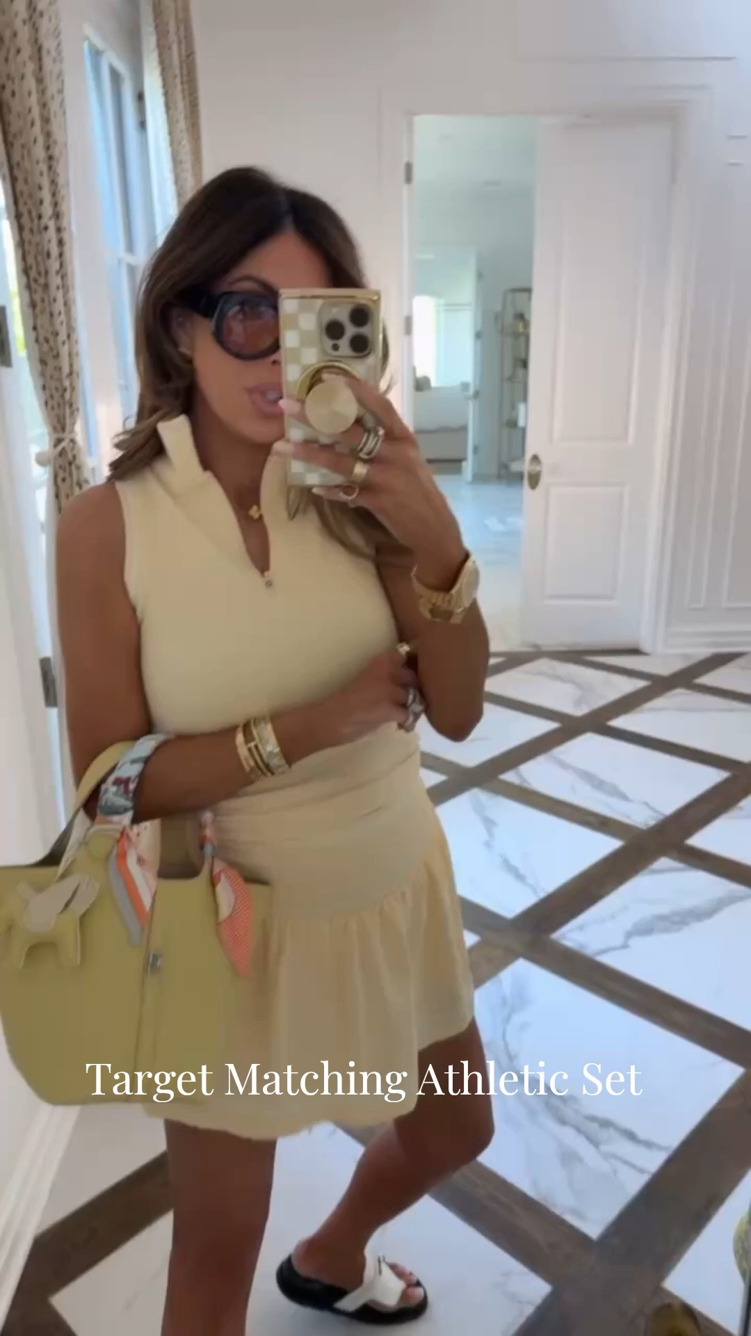 Wearing a size medium in both the top and skort! 

Target finds, Athletic Set, Butter yellow matching set, Butter yellow athletic set, Target fashion, Spring outfits, Summer Outfits, Workout Outfits, Emily Ann Gemma

#LTKootd #LTKmomlife #LTKgrwm