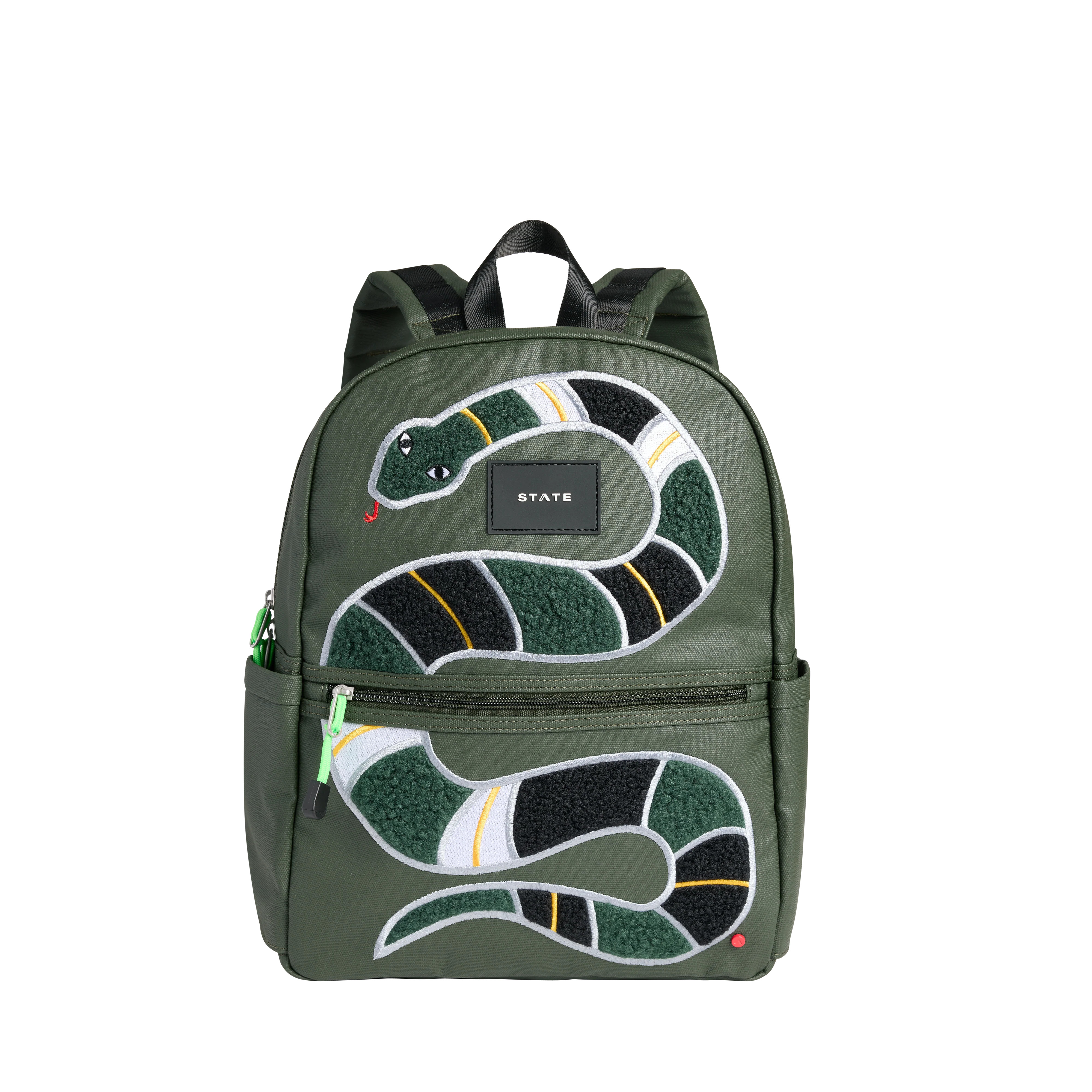 STATE Bags | Kane Double Pocket Backpack Fuzzy Snake | STATE Bags