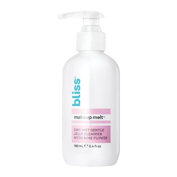Bliss Makeup Melt™ Jelly Facial Cleanser, Normal to Dry Skin, 6.4 fl oz | Walmart (US)