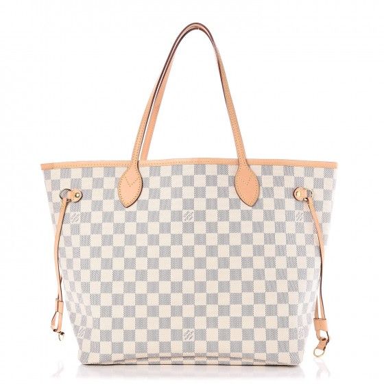 Louis Vuitton Neo Neverfull Damier Azur (Without Pouch) MM Rose Ballerine Lining | StockX