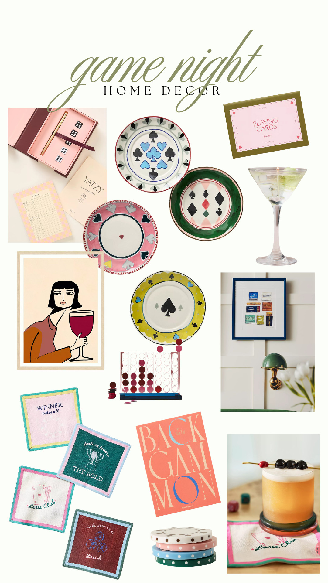 Get ready for a game night at home with the cutest home decor finds 

 #LTKHome #LTKFindsUnder100