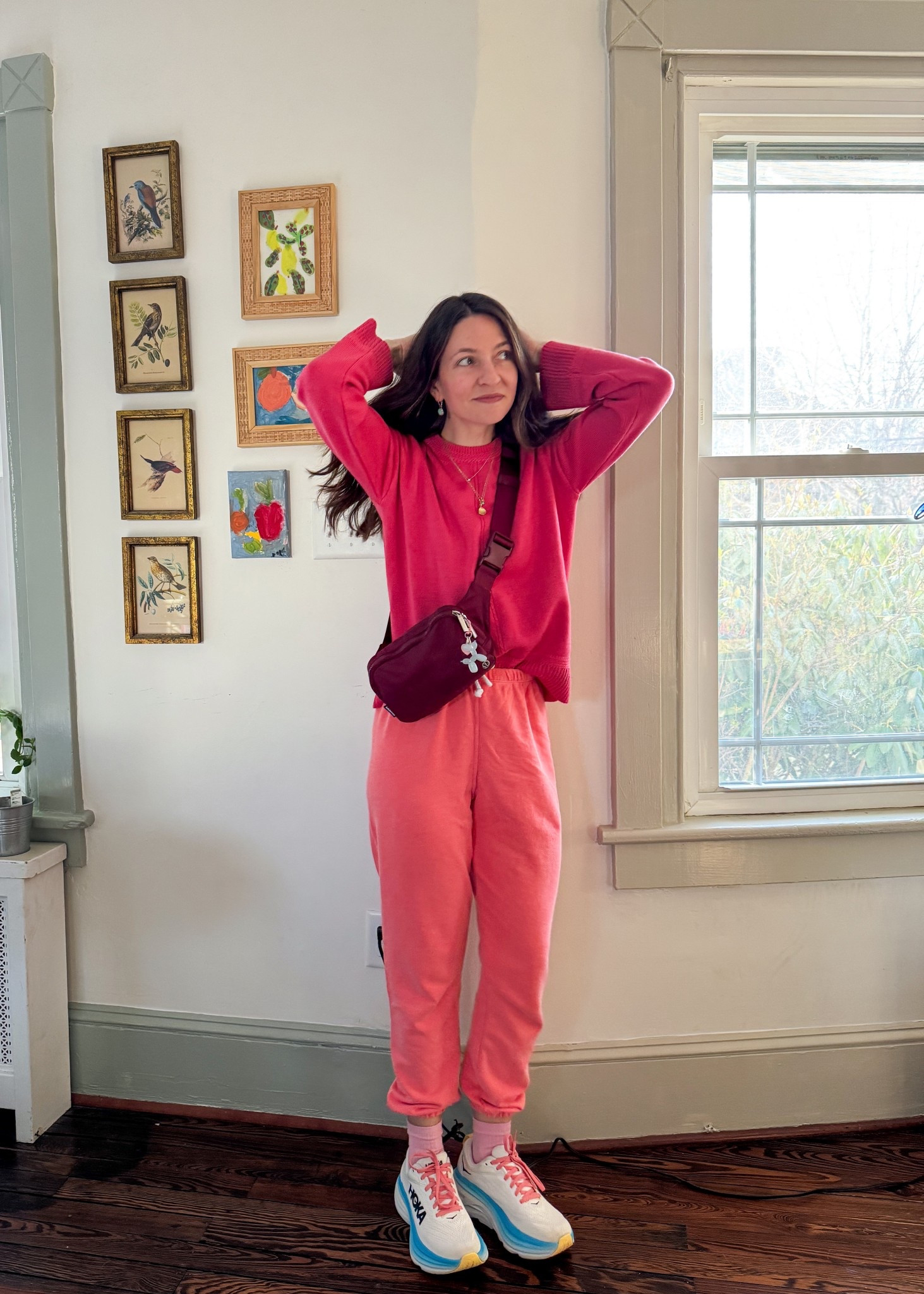 I always feel so much better when I’m wearing happy colors 🩷😍 I’d say I’m so ready for spring but is anyone not?! Also, I’m thinking about painting over the trim in the dining room to match the kitchen… what do you think?! #springoutfit #howtowearcolor #monochromelook

#LTKSeasonal #LTKActive #LTKHome