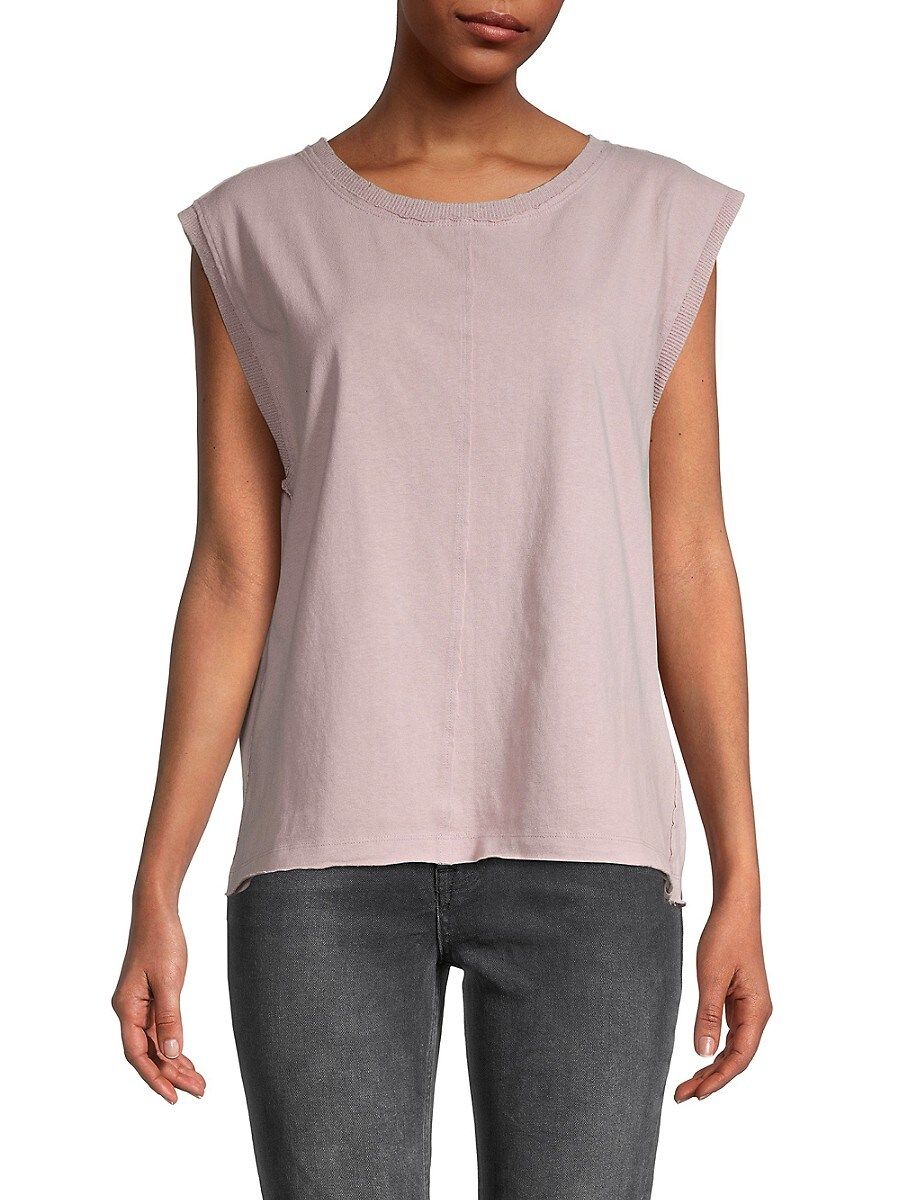Free People Women's Kasee Muscle Top - Raven Feather - Size S | Saks Fifth Avenue OFF 5TH