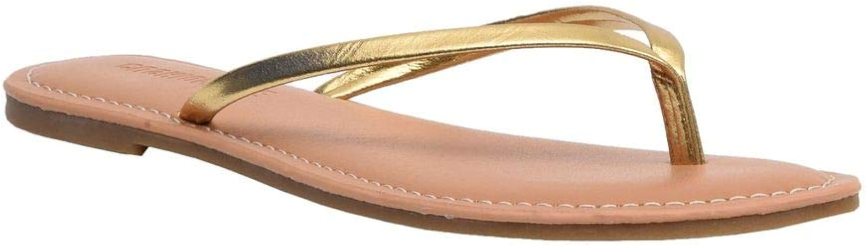 Cushionaire Women's Cora Flat Flip Flop Sandal with +Comfort | Amazon (US)