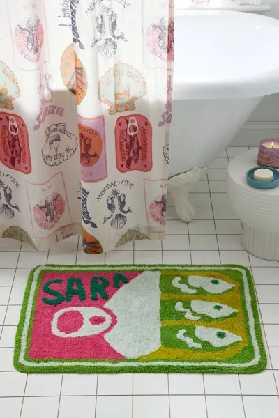 Sardine Bath Mat | Urban Outfitters (US and RoW)