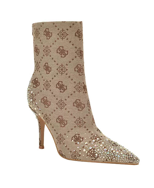 Women's Gomoray Embellished Stiletto Booties | Macy's