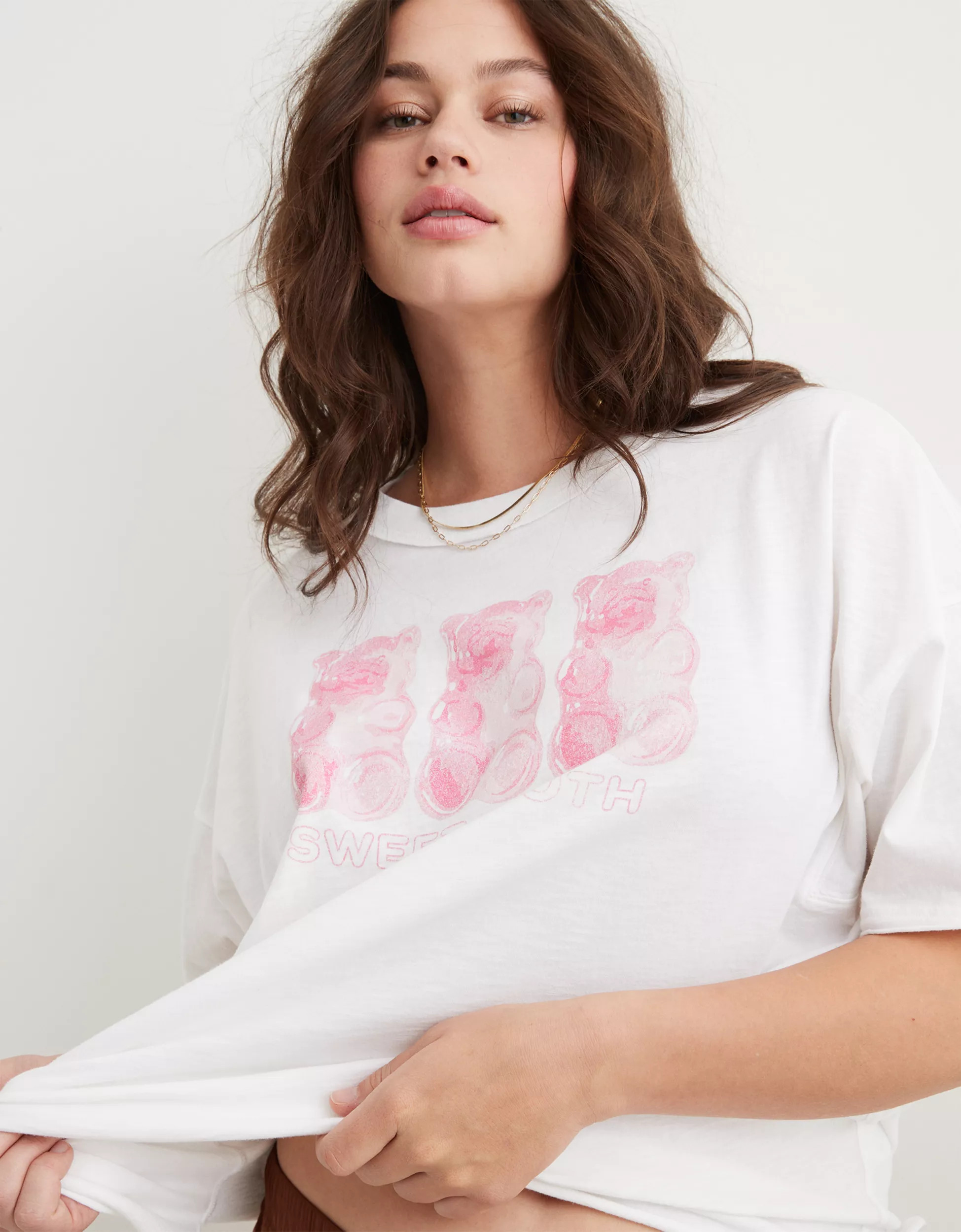 Aerie Graphic Oversized Boyfriend T-Shirt | American Eagle Outfitters (US & CA)