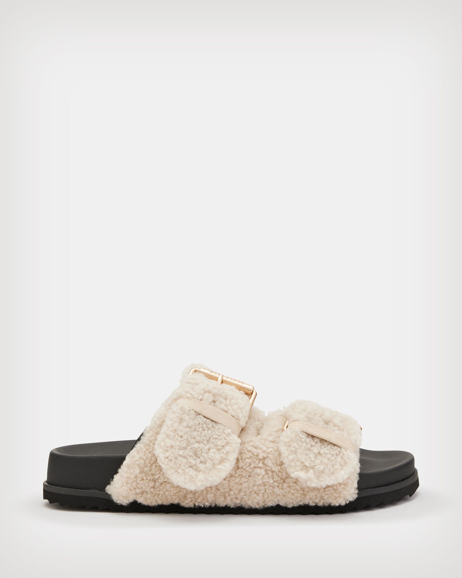 Sian Shearling Sandals | AllSaints UK