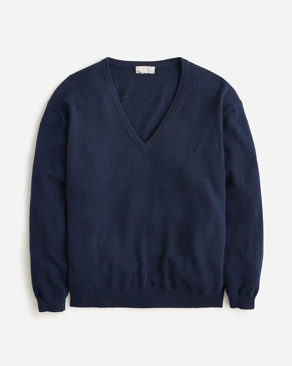 Cashmere relaxed V-neck sweater | J. Crew US