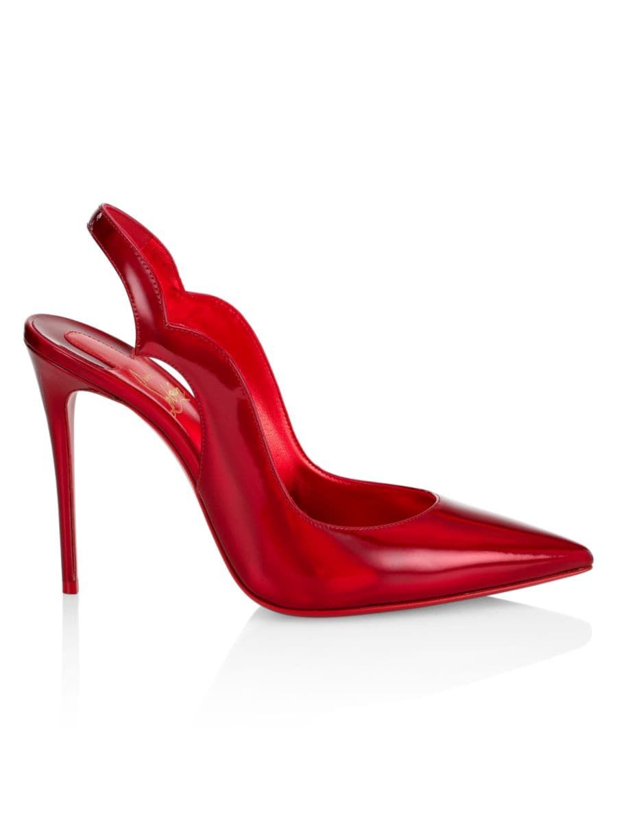Hot Chick 100 Leather Slingback Pumps | Saks Fifth Avenue