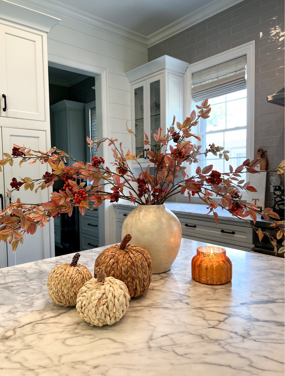 Fall kitchen island decor! 

#LTKhome #LTKSeasonal #LTKunder50