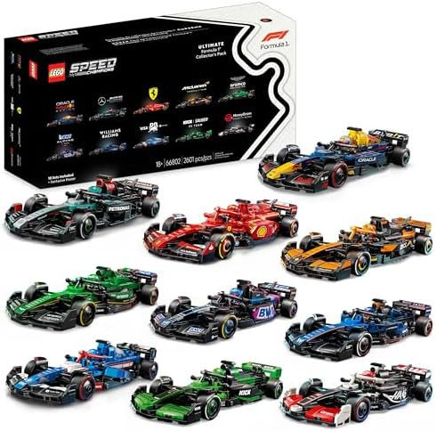 LEGO Speed Champions Ultimate Formula 1 Collector's Pack - Contains 10 Sets in 1 - Includes Exclu... | Amazon (US)