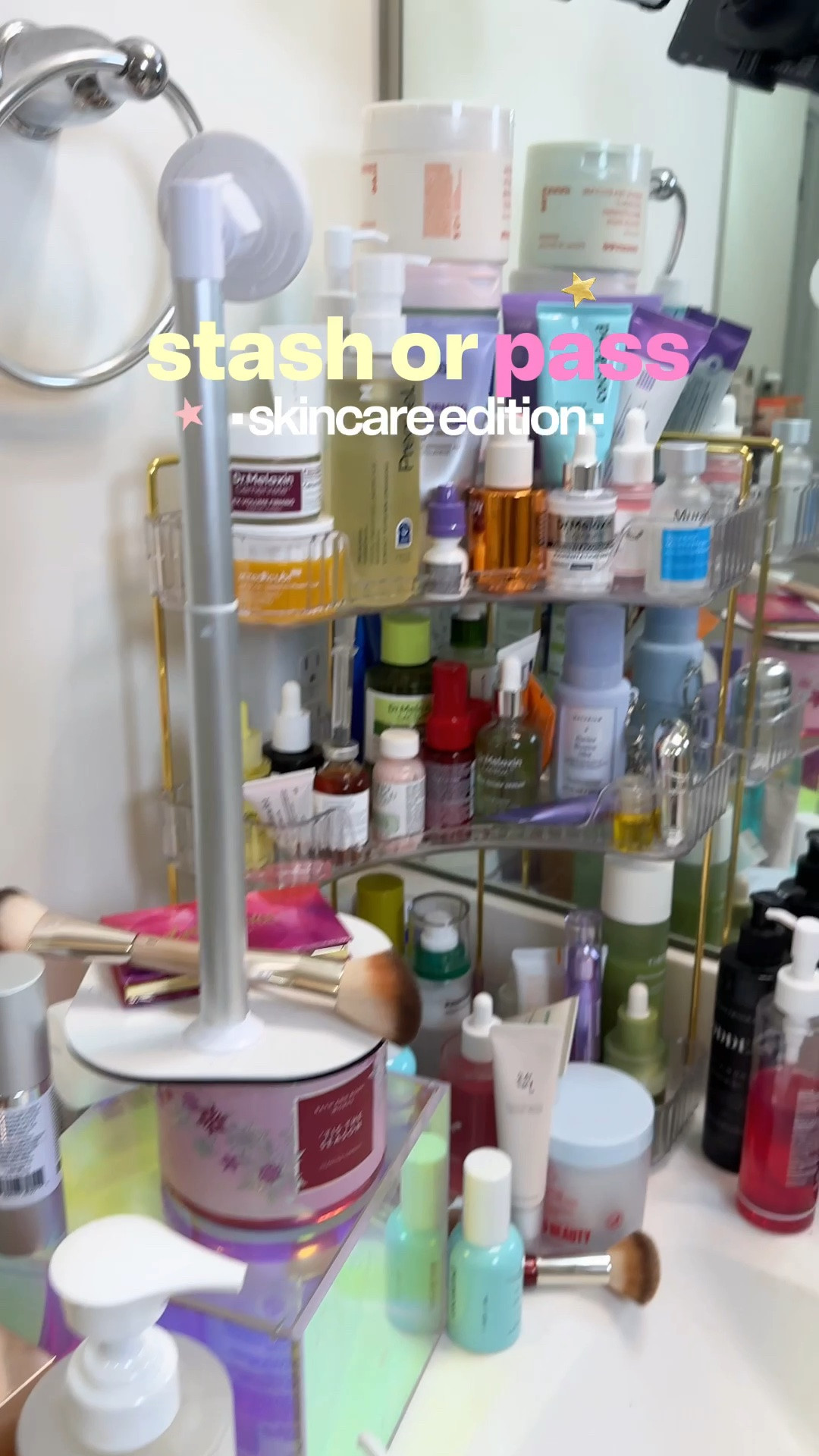 Everything in this section I’m keeping, but I don’t need to keep it out unless I’m actively using it or trying it so let’s do a stash or pass skin care edition. ￼

#LTKselfcare #LTKmorningroutine #LTKBeauty