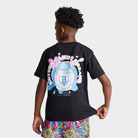 Baseball Lifestyle 101 Big Kids Sweet Spot T-Shirt in Black Size: Medium | Finish Line (US)