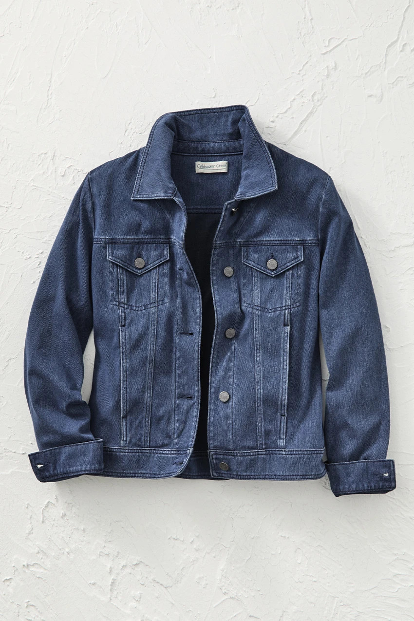 LightTouch Knit Denim Jacket | Coldwater Creek