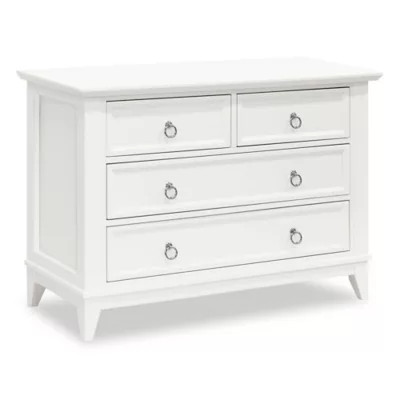 Million Dollar Baby Classic Emma Regency 4-Drawer Dresser in Warm White | buybuy BABY | buybuy BABY