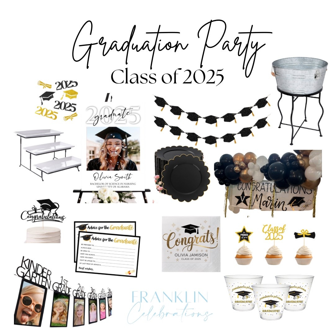 Graduation decor for those grad parties 


#LTKSeasonal #LTKParties #LTKFamily