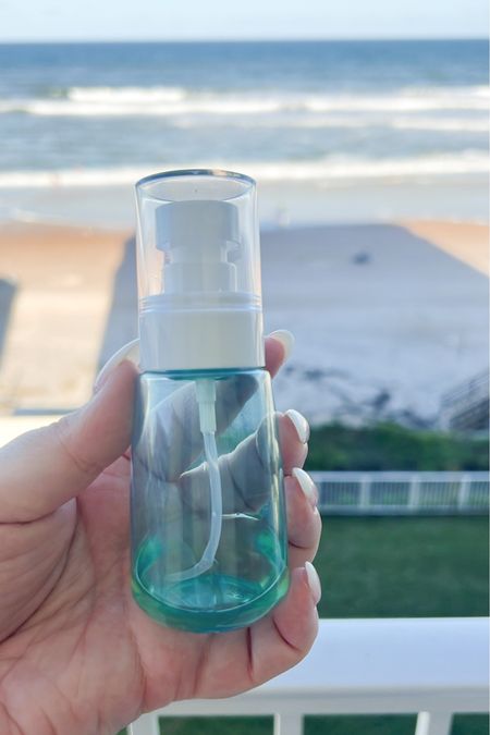 *Travel bottle I use for Glymed spray to make it a finer mist and TSA approved!*

Post beach skincare - Just washed my face and starting with ColoreScience Hydrating Mist! I used this on my wedding day too 👏🏼 Lavender and chamomile perfection 🪻Then I use Glymed C B D Spray (available via IG or Beyond Skin), Plated Exosomes (available via IG or Beyond Skin), SkinBetter Alto Advanced & Even Tone Serums (available via IG or Beyond Skin), SkinBetter Mystro (available via IG or Beyond Skin), and a new product that’s launching Wednesday November 1st 👀🤭

#LTKswim #LTKtravel #LTKbeauty