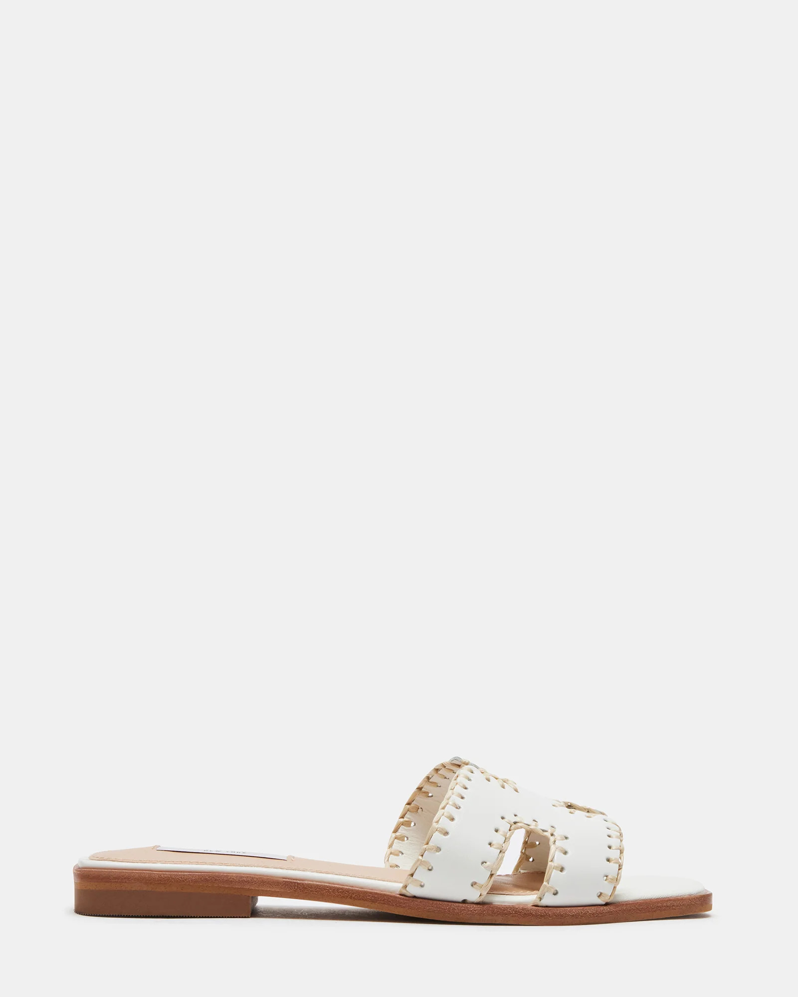 Hadyn Woven White Leather | Steve Madden (US)