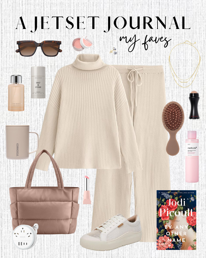 This LILLUSORY 2-piece sweatsuit set is featured in My Faves for this week.

It goes well with a baseball cap, Dr. Scholl's Time Off Sneaker, and a HOTOR Puffer Tote Bag that is both light and functional. If you are traveling soon, you need this!

Complete the look with a Fozono square sunglasses, a pair of pretty gold-plated stud earrings, and a Kendra Scott multi-strand necklace. 

 #LTKSeasonal #LTKSaleAlert #LTKTravel