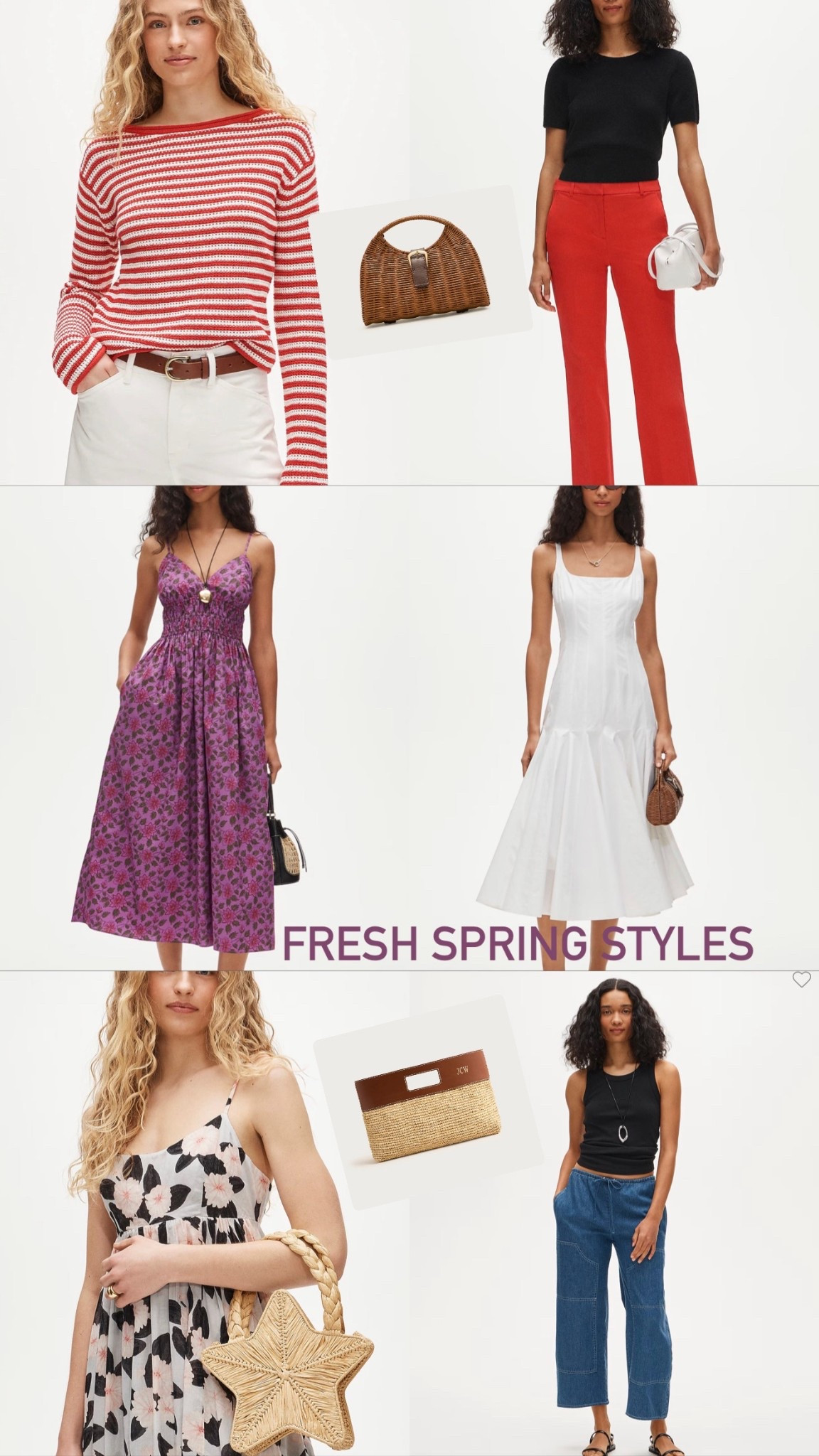 Fresh styles and big colors 💜❤️ love it!!

#LTKgrwm #LTKootd #LTKWorkwear