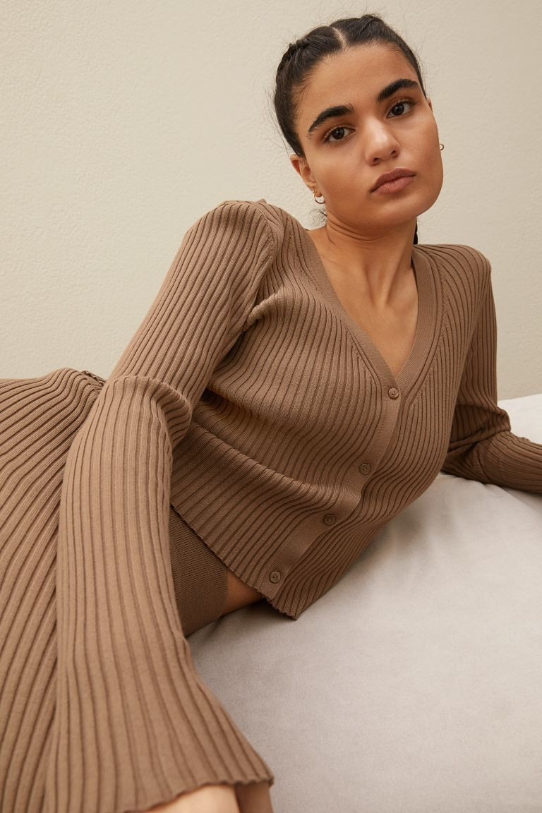 Rib-knit Cardigan | H&M (US + CA)