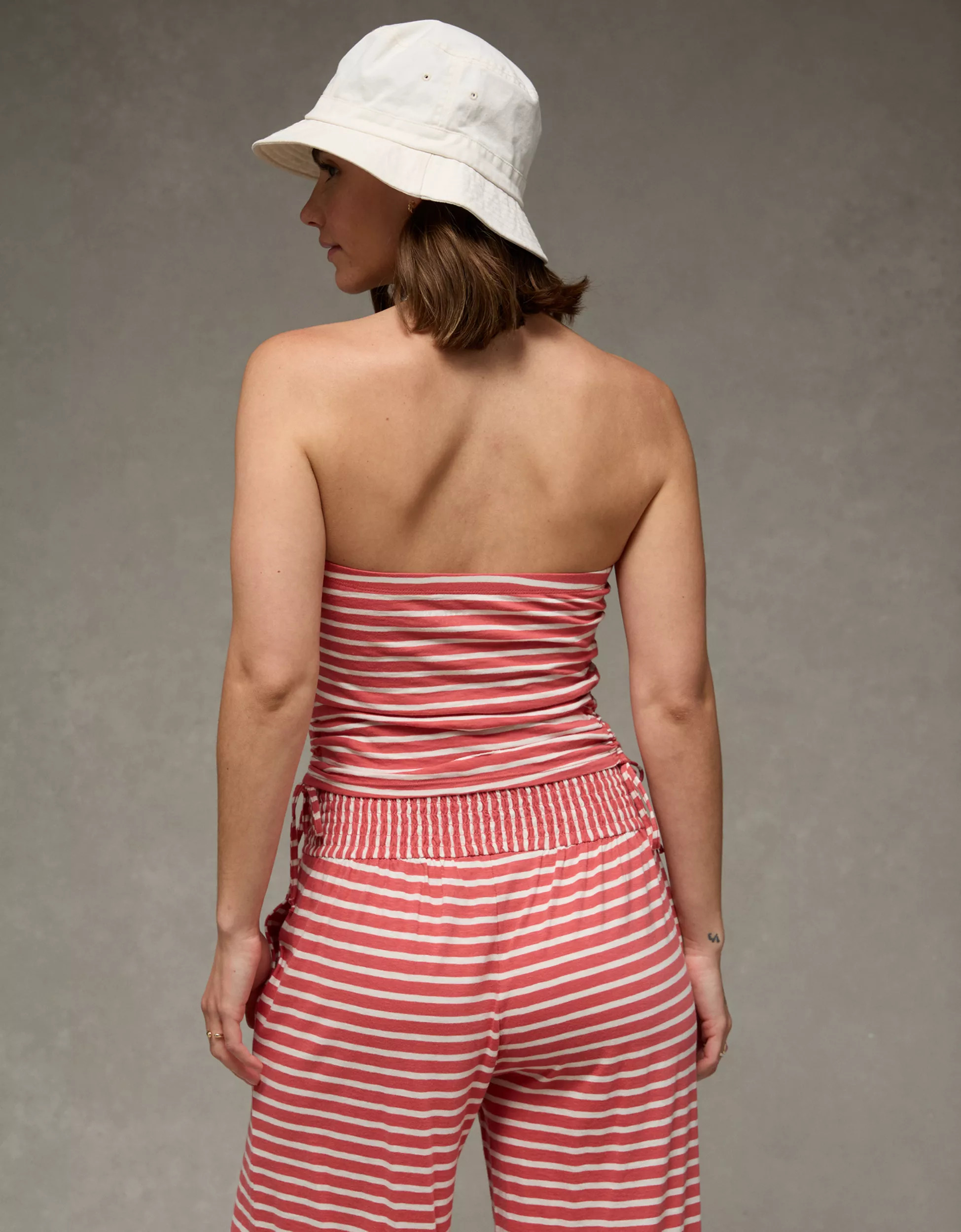 AE Sunchaser Cinched Tube Top | American Eagle Outfitters (US & CA)