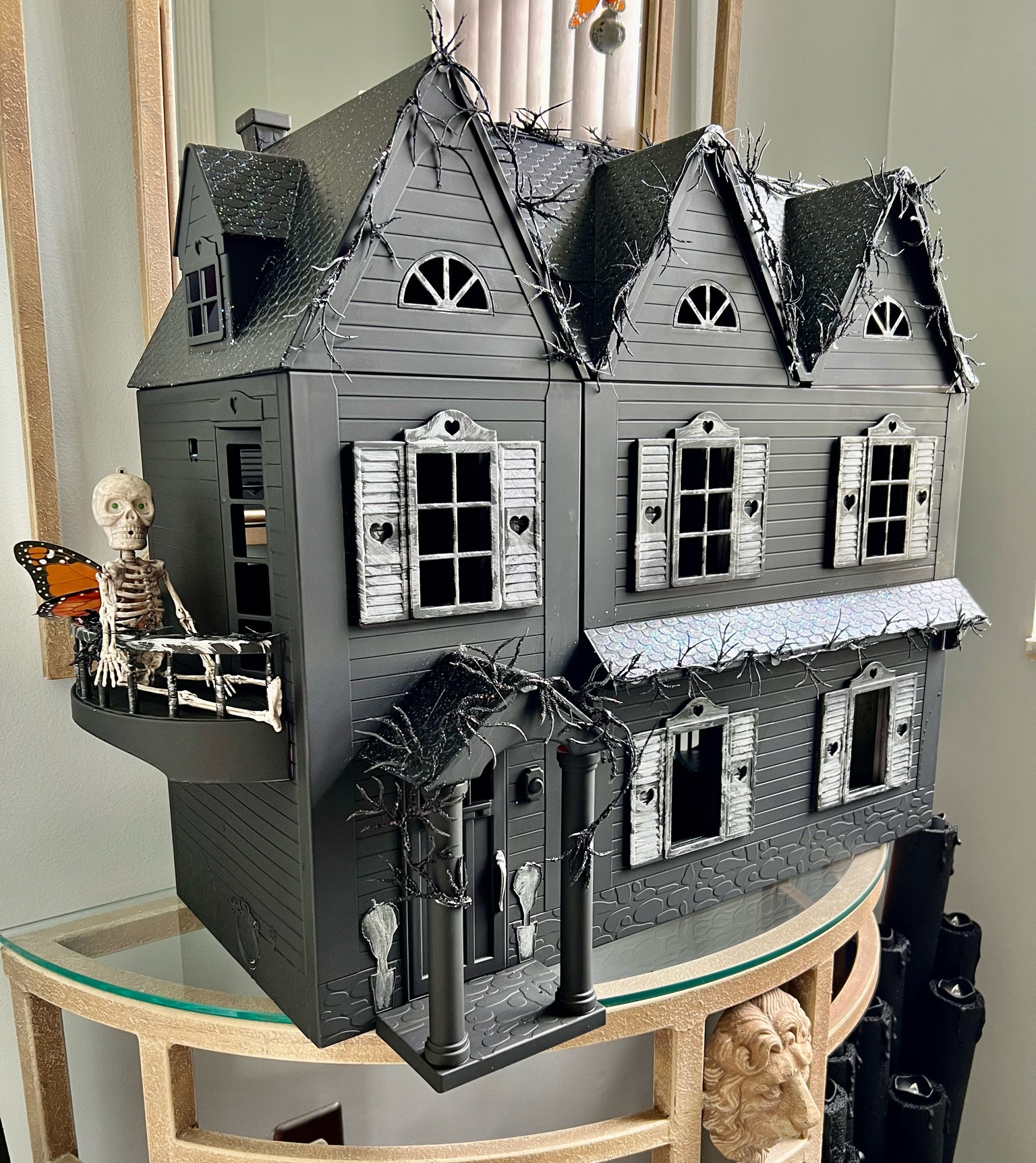 Haunted store dollhouse diy