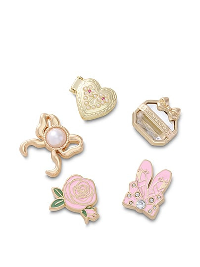 Crocs LoveShackFancy 5-Pack Jibbitz™ Charms, Black, One Size - Women's Socks - PINK | Victoria's Secret (US / CA )