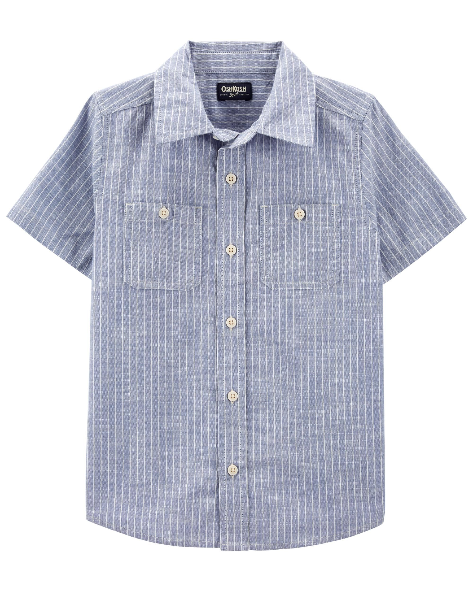 Striped Button-Front Shirt | Carter's