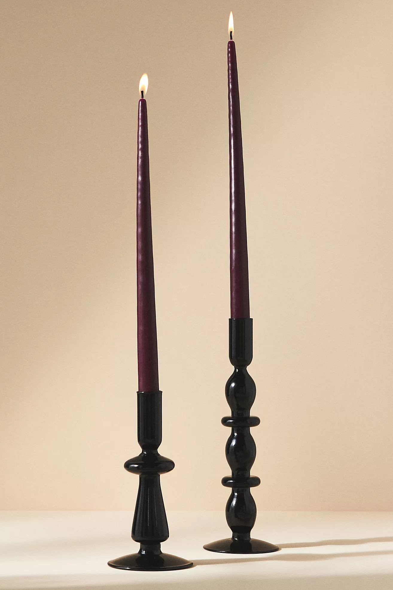 Black Delaney Candlestick | Anthropologie (US)