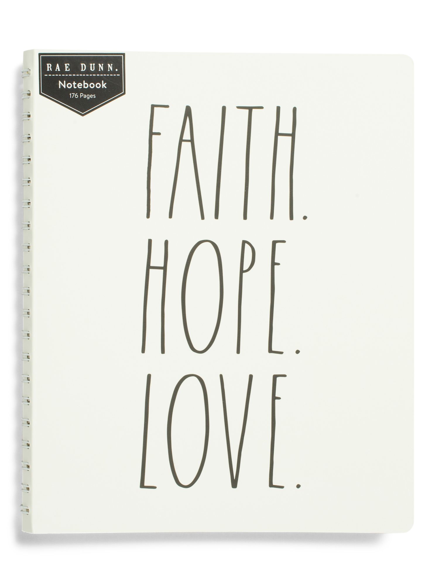 Faith Hope Love Semi-concealed Journal | TJ Maxx