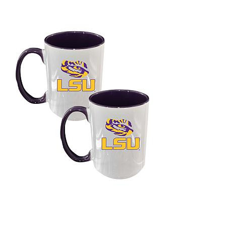 The MEMORY Company Louisiana State University 15oz Coffee Mug 2-pack | HSN