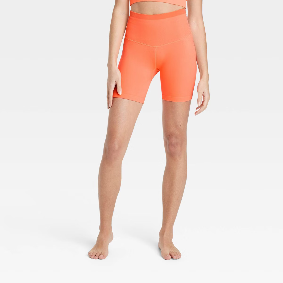 Women's Seamless High-Rise Bike Shorts 6" - JoyLab™ | Target