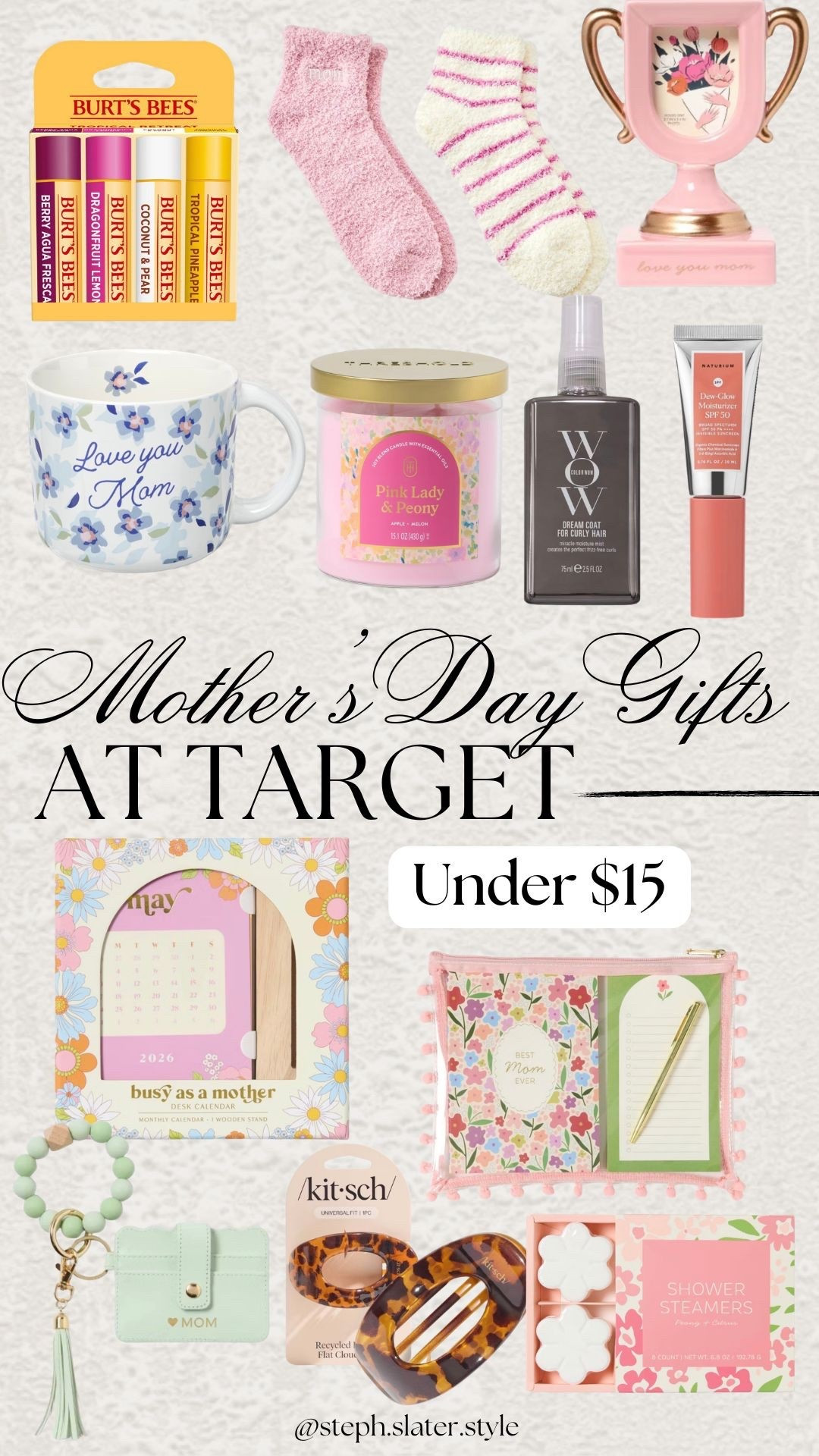 Thoughtful Mother’s Day gifts from Target all under $15  

#LTKMothersDay #LTKselfcare #LTKBeauty