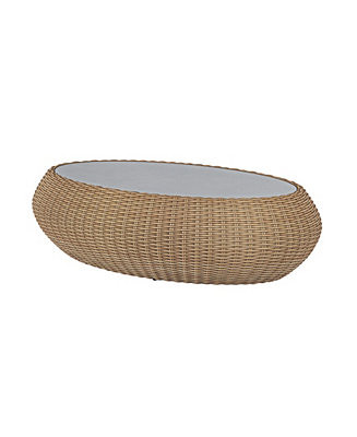 Sculptura Oval Outdoor Coffee Table, Created for Macy's  - Macy's | Macy's