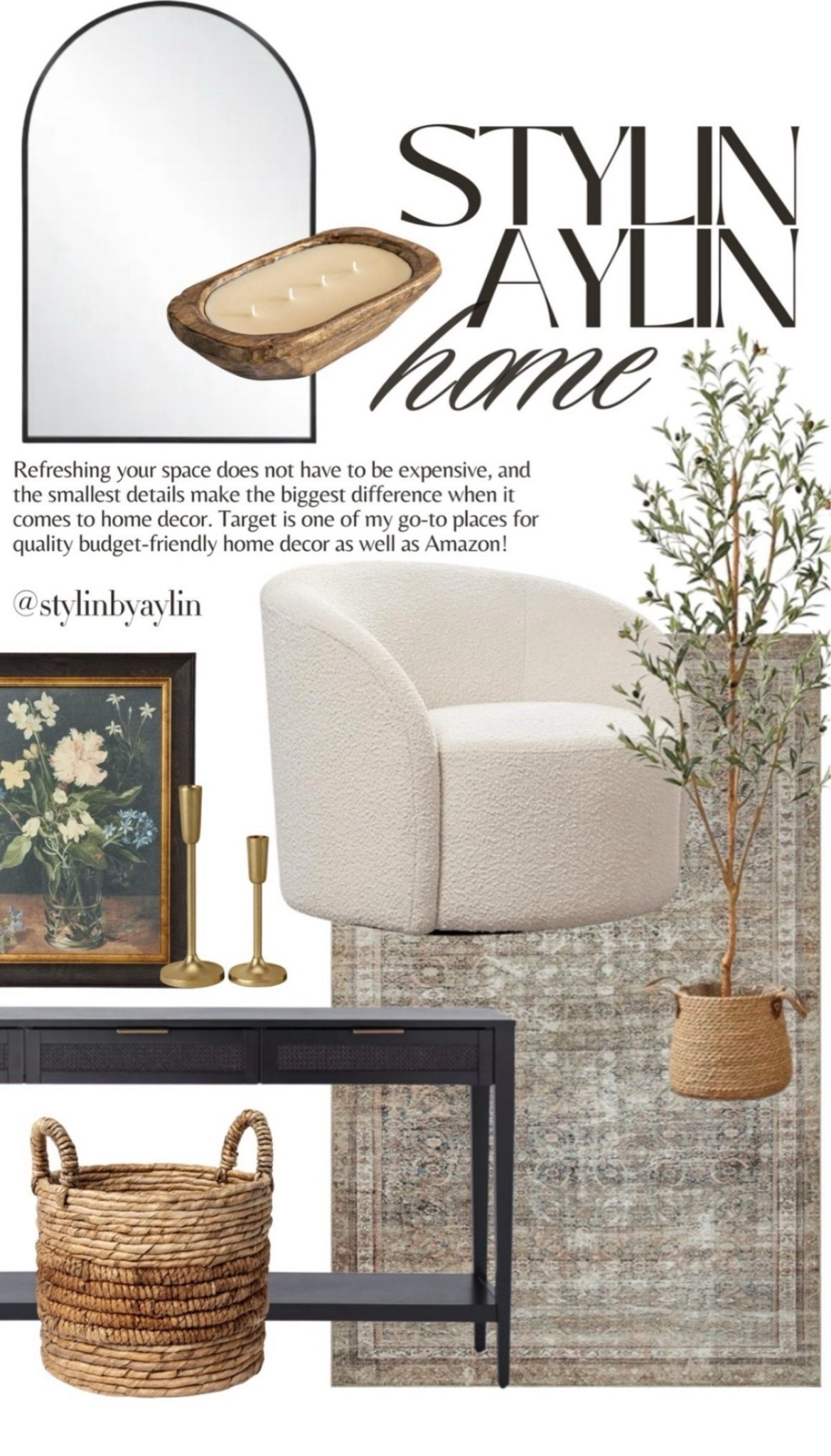 StylinAylinHome! Sharing some decor tips and moody neutral new arrivals for your home.
StylinByAylin, Aylin

#LTKHome #LTKBeauty #LTKSeasonal