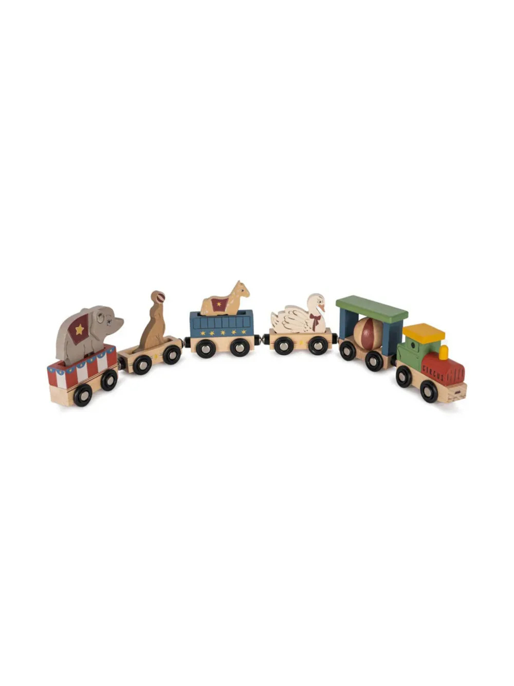 Konges Sløjd Animal Train Toy | Neutrals | FARFETCH | Farfetch Global