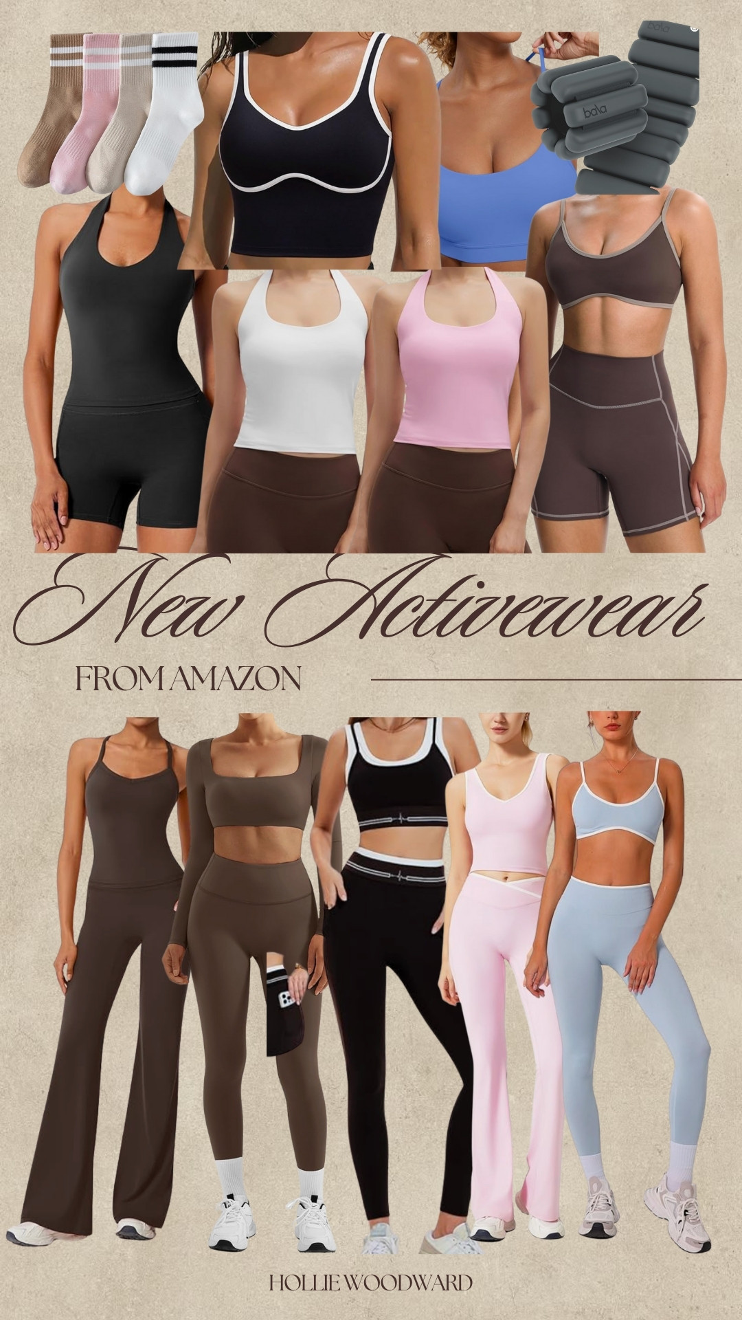 the cutest activewear from amazon 🤍 

 #LTKActive #LTKFindsUnder50