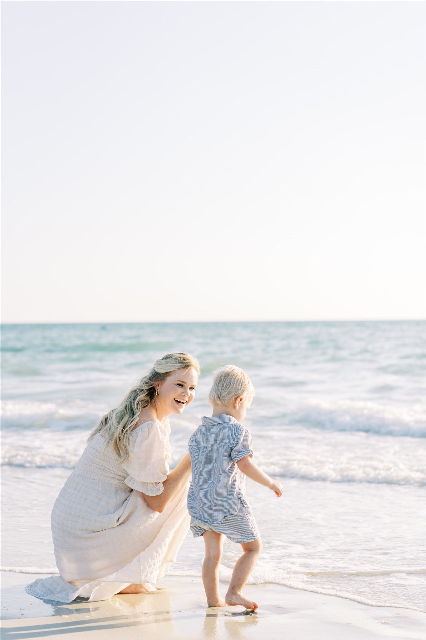 Beach family photo outfits 

White dress - vacation outfits - spring break - beach family pictures - spring photo outfits 
