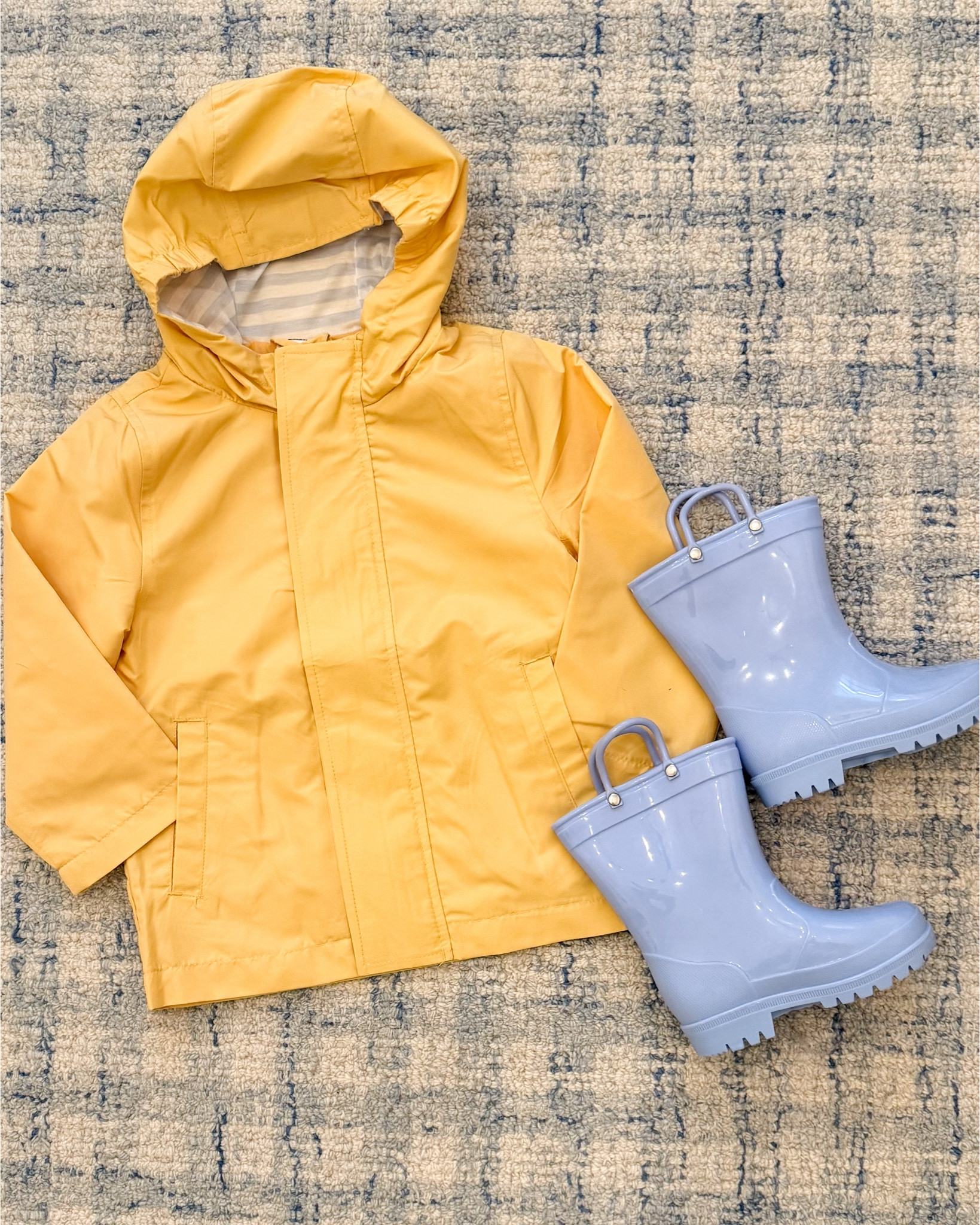 Toddler $19 rain jacket and $17 rain boots

#LTKKids #LTKBaby