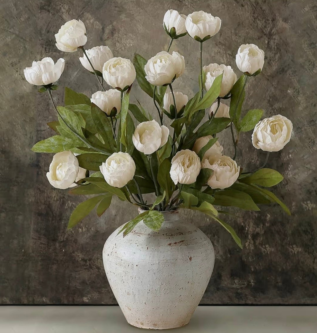 I know a lot of you have asked about these peonies and I’ve got good news!! The cream peonies are back in stock for shipping. The best option for buying these are to buy in bulk and to purchase first thing in the morning. I have the tan/blush and cream and they’re both beautiful. I’ll post a link in the comments below. Hurry, these won’t last long!

#LTKSeasonal #LTKHome #LTKgrwm