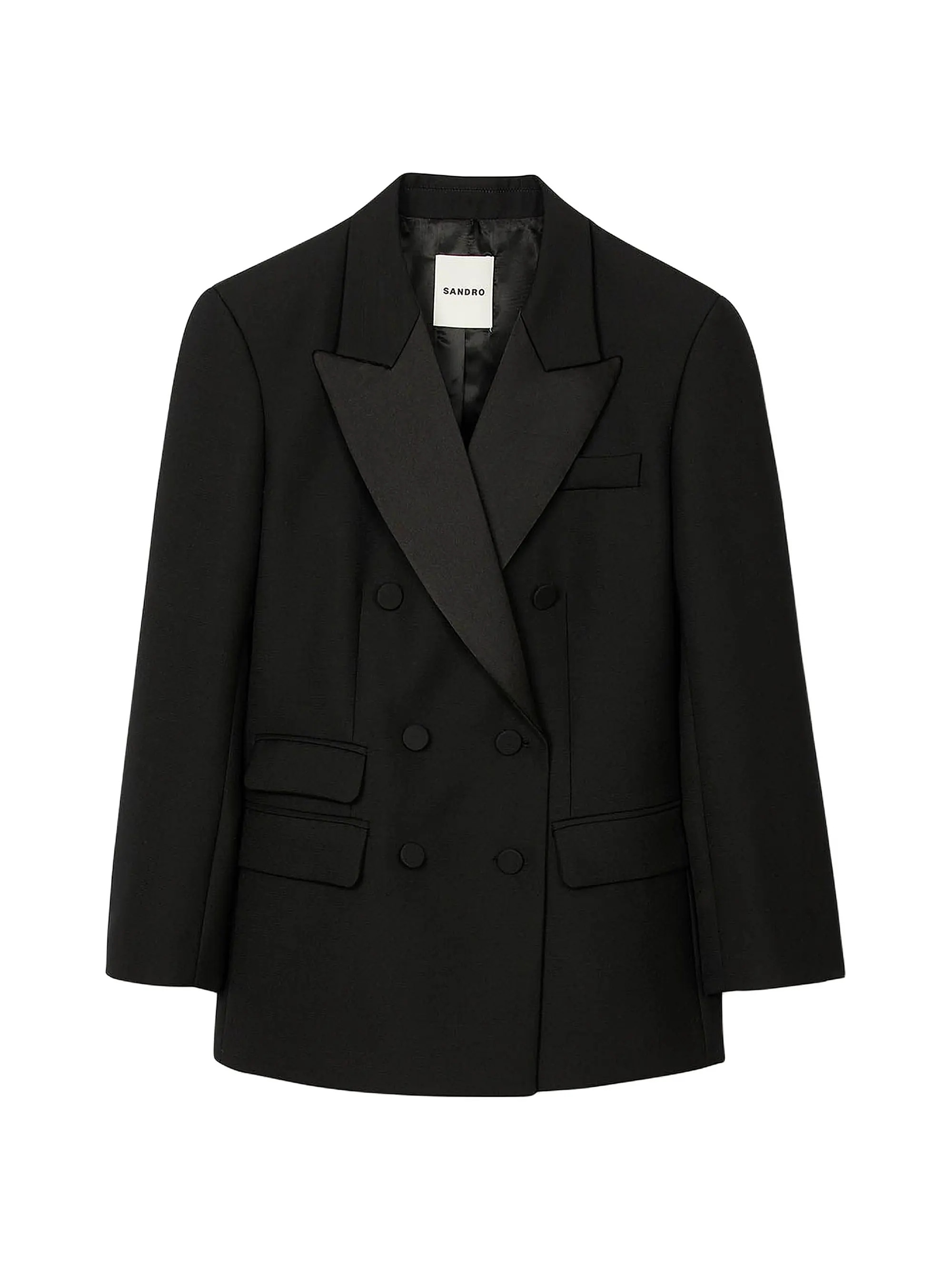 Tuxedo Jacket with Satin Collar | Saks Fifth Avenue
