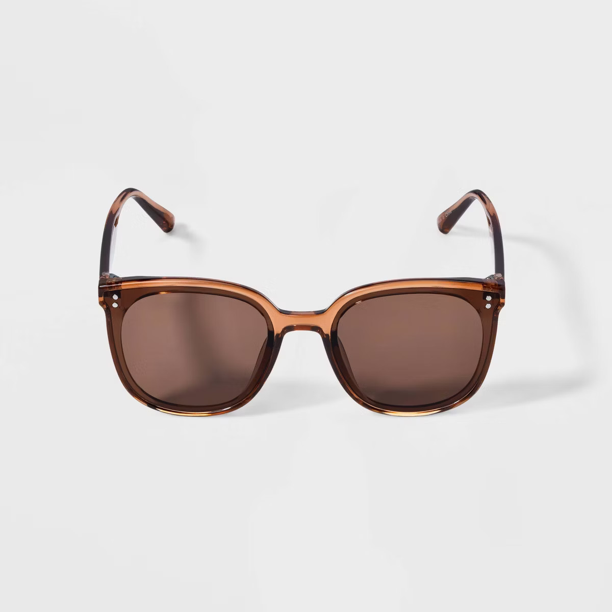 Women's Plastic Round Sunglasses - Wild Fable™ Brown | Target